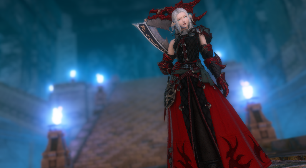 Crimson Reaper - The Glamour Dresser : Final Fantasy XIV Mods and More