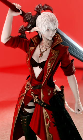 DMC3 Dante - The Glamour Dresser : Final Fantasy XIV Mods and More