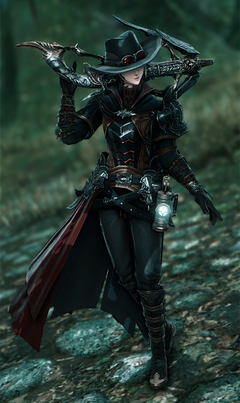 female vampire hunter costume