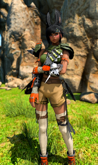 FF14 FFXIV コスプレ ユウギリ 衣装 実物画像 M pics-of-ffxiv-cosplayers-from-