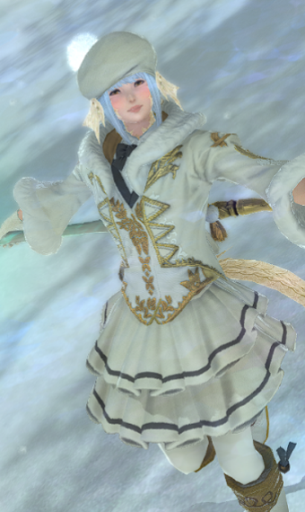 fluffita white