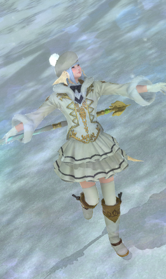 fluffita white