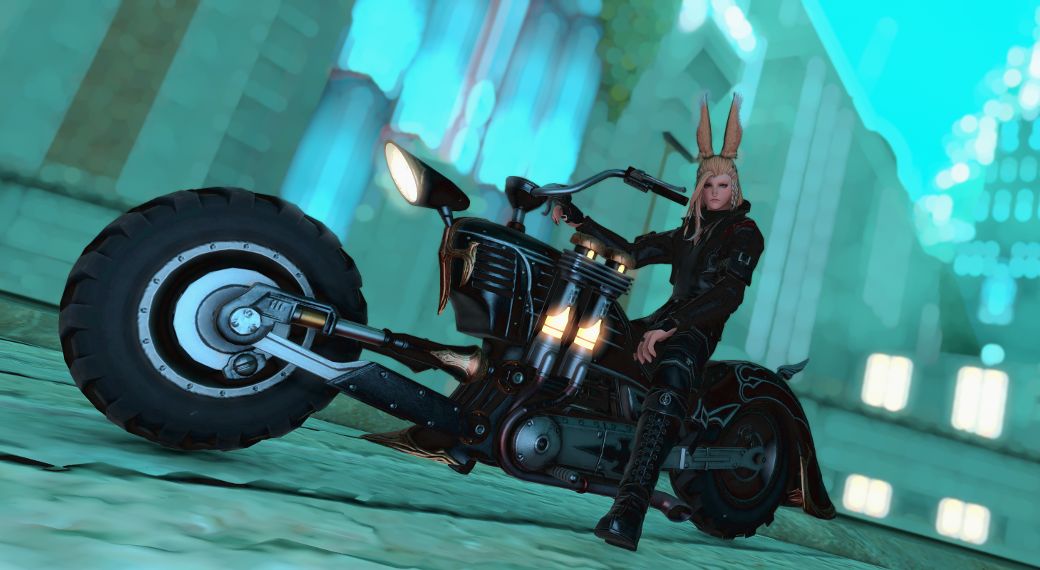 Biker bun | Eorzea Collection