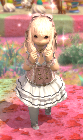 Pink Chiffon Cupcake | Eorzea Collection