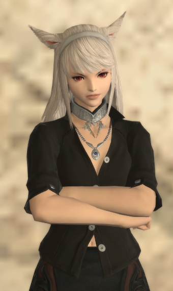 My edgy casual glamour | Eorzea Collection