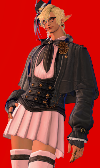 Sharlayan' Pupil : Cute Schoolboy (Pink) | Eorzea Collection