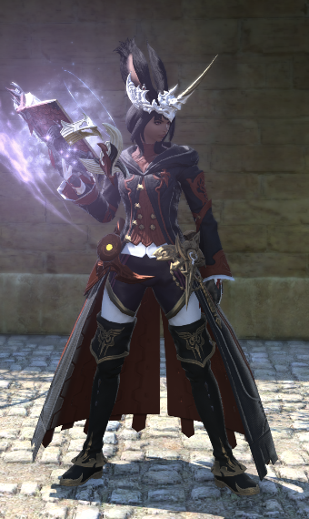 red white and black all over | Eorzea Collection