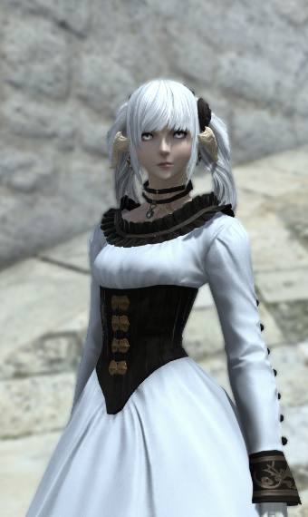 lady in black n white | Eorzea Collection