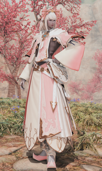 pink blossoms | Eorzea Collection