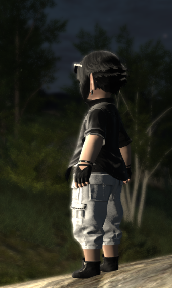 casual black white | Eorzea Collection