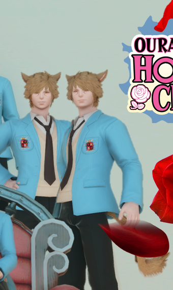 sachin and babi light blue dress Haruhi Fujioka (Ouran High School Host Club) by katnap