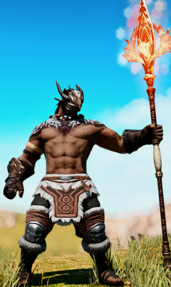 Tribal Hrothgar Dragoon | Eorzea Collection