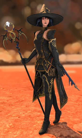 Gold Sorceress | Eorzea Collection