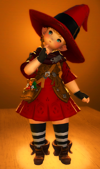 Little Red Witch for Halloween | Eorzea Collection