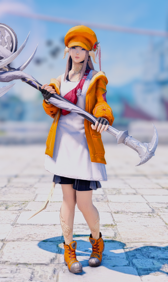 Guilty Gear -Strive-Bridget Orange Edition Cosplay Costume