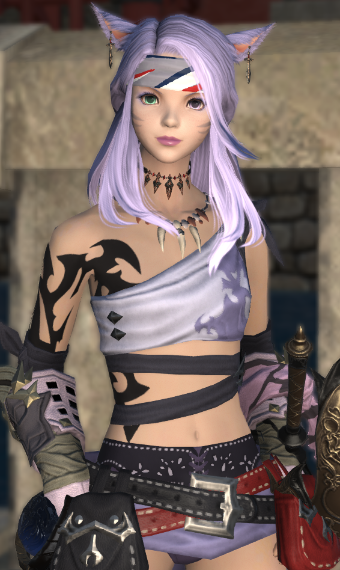 Purrple Fencer | Eorzea Collection